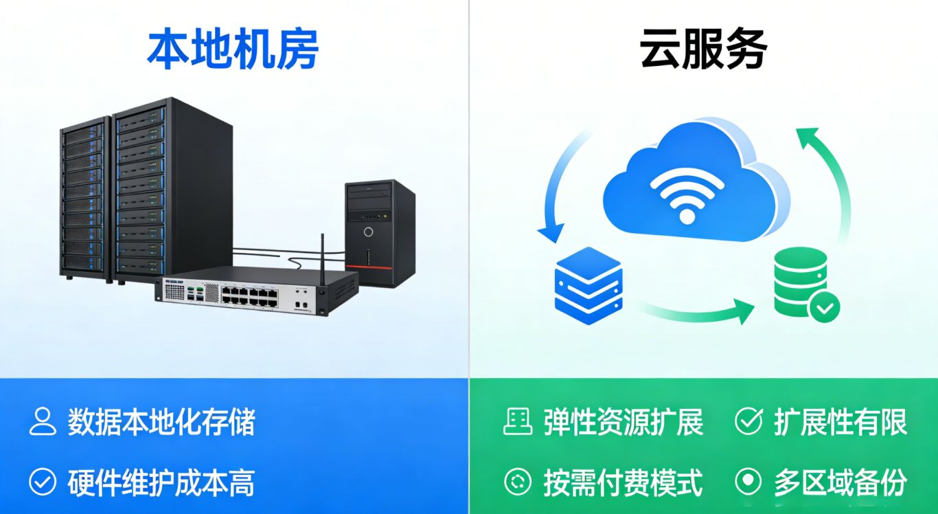 服务器托管服务大比拼:本地机房VS云服务,哪个更适合你? 服务器托管服务大比拼:本地机房VS云服务,哪个更适合你?
