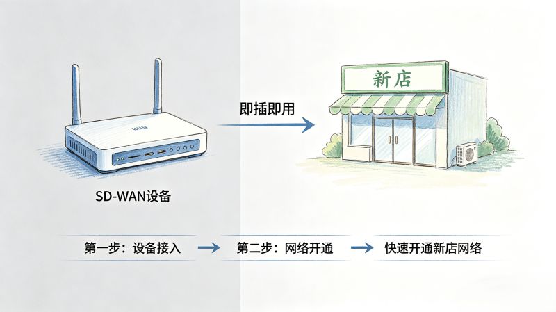从连锁商超网络难题，看懂SD-WAN如何解决企业组网痛点