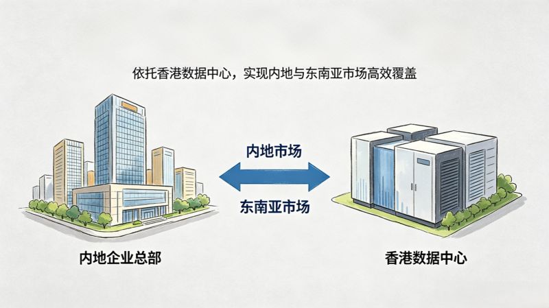 企业全球数字化布局，为何首选香港数据中心