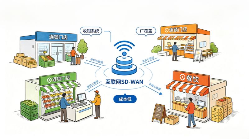 组网成本居高不下？企业选专线还是互联网组网一目了然