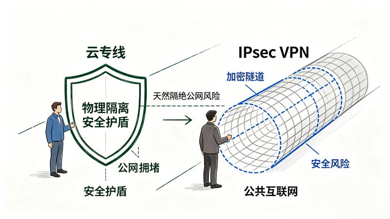 云专线是物理专线还是虚拟专线？直白讲清楚
