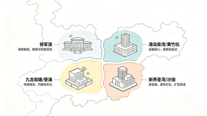 香港数据中心怎么选？四大集群优劣与选择指南