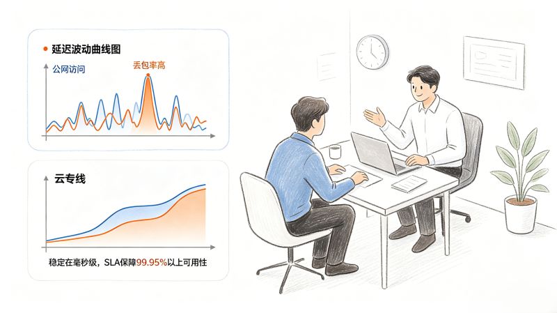 云厂商专线打不通多云？企业上云组网别踩这个坑