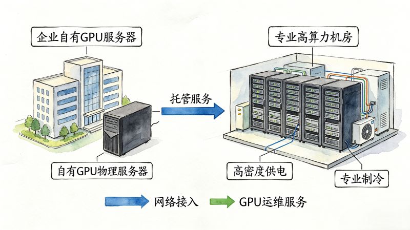 企业落地 GPU 算力,自建还是托管更划算? 企业落地 GPU 算力,自建还是托管更划算?