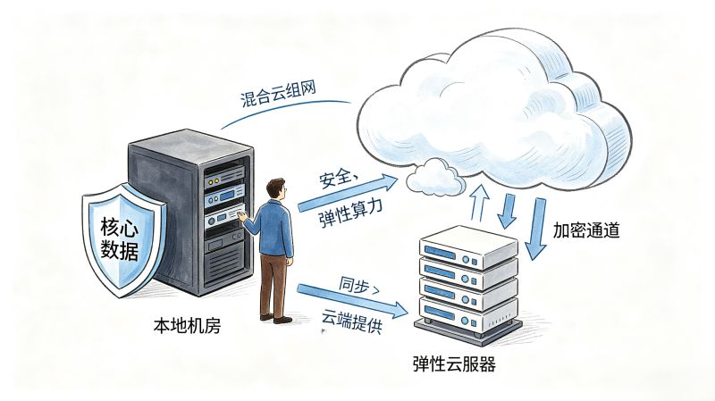 别再二选一了!企业混合云组网,如何兼顾“安全”与“弹性”? 别再二选一了!企业混合云组网,如何兼顾“安全”与“弹性”?