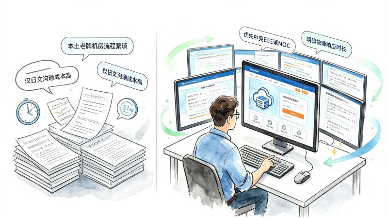 企业出海日韩必看：日本机房如何选？核心集群与避坑指南