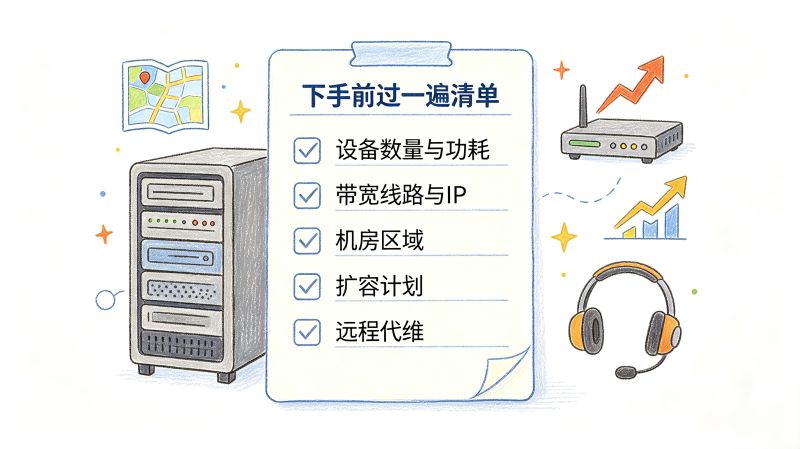 机柜租赁怎么选？只看价格，最容易踩坑