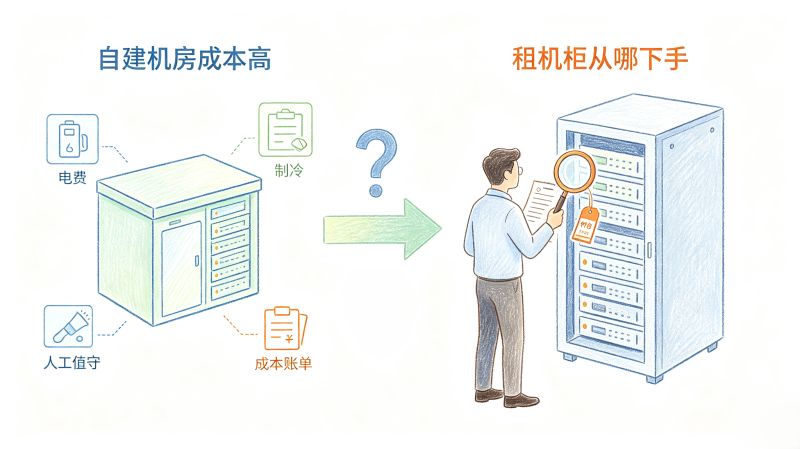 机柜租赁怎么选？只看价格，最容易踩坑