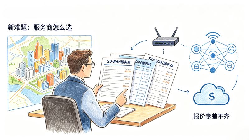 SD-WAN 服务商怎么挑?这几点没问清,容易踩坑 SD-WAN 服务商怎么挑?这几点没问清,容易踩坑