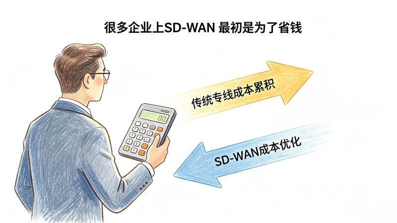 SD-WAN 真的能省钱吗？关键看企业的网络怎么用