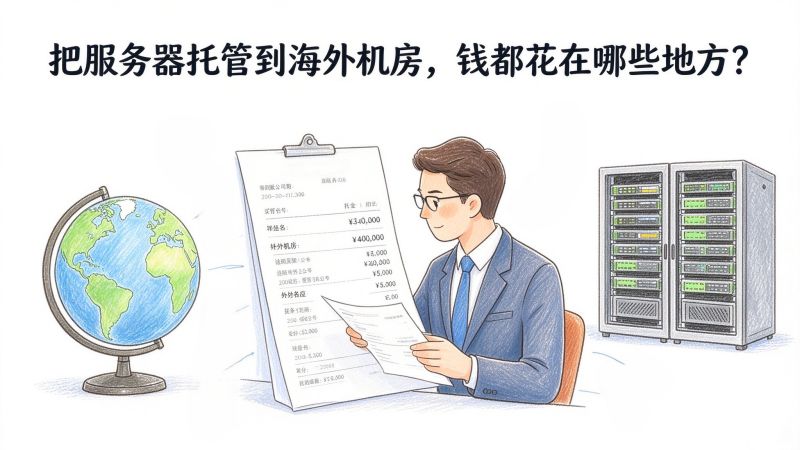 把服务器托管到海外机房,钱都花在哪些地方? 把服务器托管到海外机房,钱都花在哪些地方?