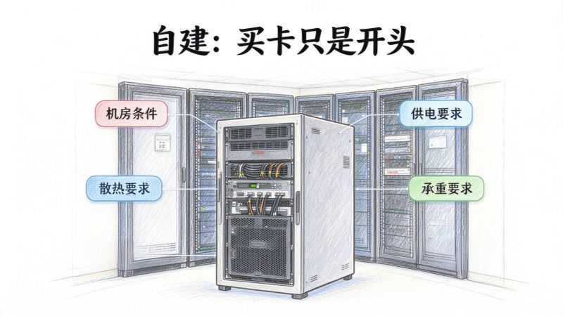 算力租赁和自建 GPU 服务器，成本到底差在哪儿？